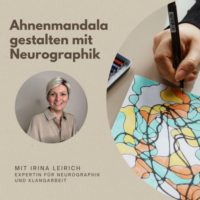 Online Live: „Ahnenmandala gestalten mit Neurographik“ mit Irina Leirich