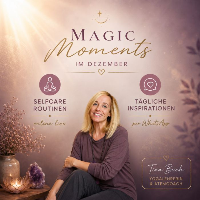 Online Live & WhatsApp Kurs: "Magic Moments im Dezember" mit Tina Buch