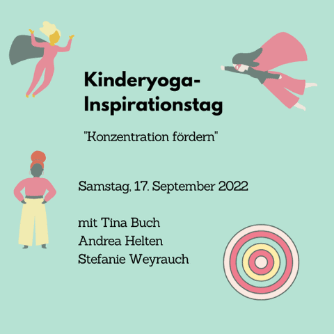 Kinderyoga Inspirations-Tag “Konzentration fördern” Online Weiterbildung
