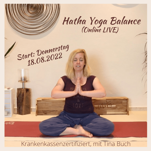 Yoga mit Tina – Herbstkurs (Online Live) – ab August 2022