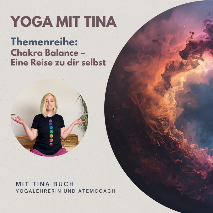 Online Live: Themenreihe „Chakra Balance – Eine Reise zu dir selbst“ mit Tina Buch